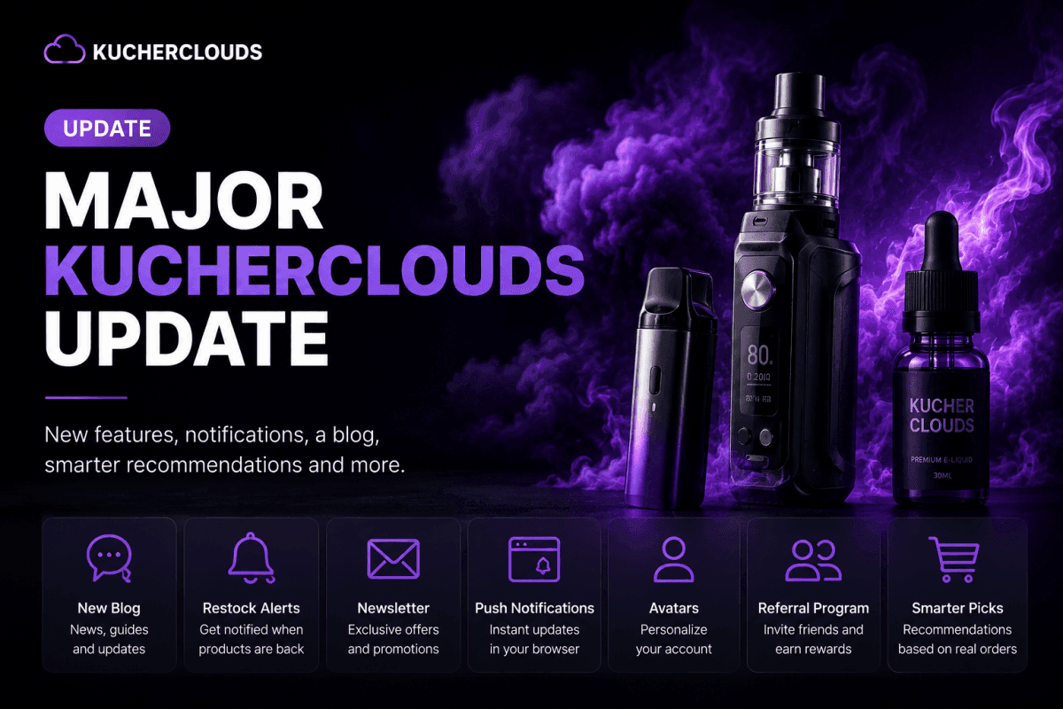 Большое обновление KucherClouds: новые функции, уведомления и блог