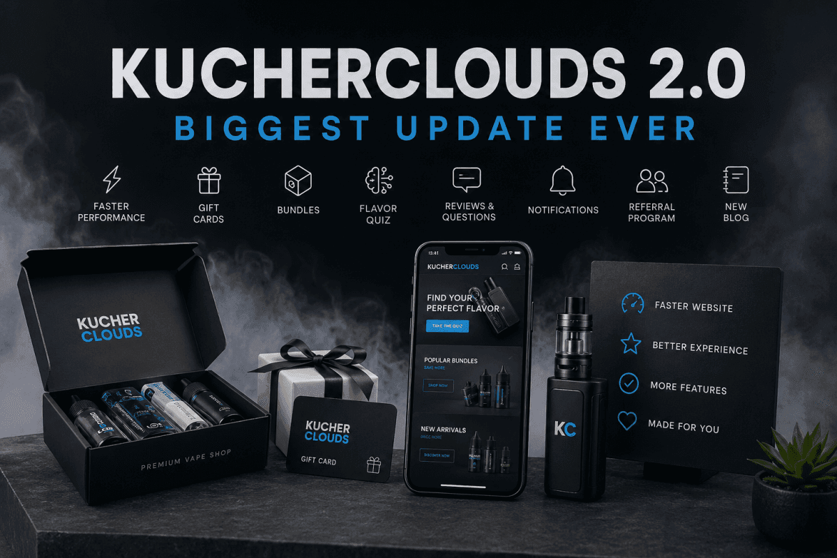 KucherClouds 2.0 — самое большое обновление магазина за всё время
